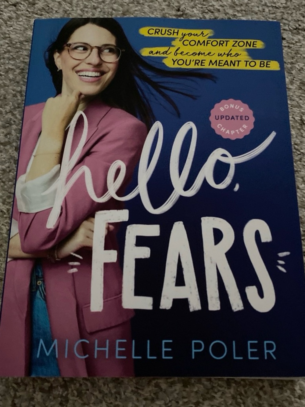 Michelle Poler Pink Blazer Jacket - Hello Fears Cover Style
